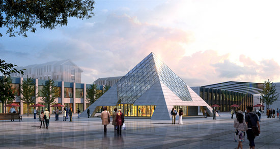 涟源金字塔网架
